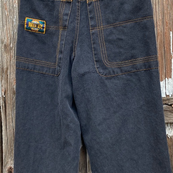 Vintage Bugle Boy Youth Pants Unisex 12 or 26 Waist Wide Leg Skater Y2K - Picture 9 of 11